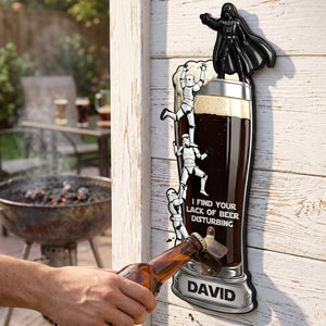 Galactic Wooden Wall Hanging Bottle Opener - Personalized Gifts 04HATN200726