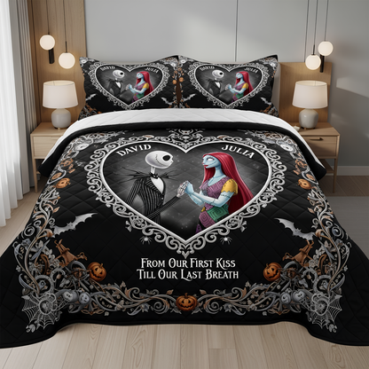 Eternal Love Quilt Bedding Set - Personalized Gifts For Couple 01TOLU150825