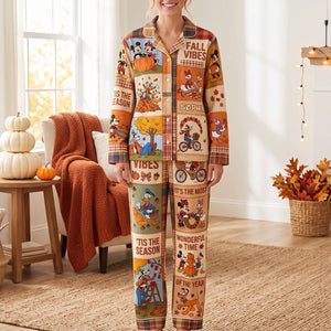 Beloved Autumn Pajama Set - Personalized Gifts 05QHTN250826
