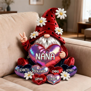 Gnomes Shaped Pillow Personalized Gifts For Grandma 03tgtn030226