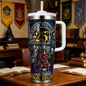 25th Anniversary Fantasy Tumbler - Personalized Gifts For Fantasy Lovers 01ohtn090326