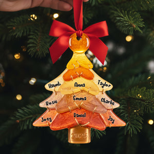 Family Tree Ornament - Personalized Gifts For Family 05tglu151025-Homacus