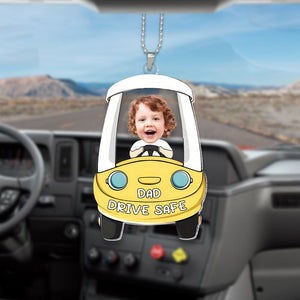 Personalized Custom Photo Gifts For Parents, Car Hanging Acrylic Ornament 05KAMH051024 - Ornament - GoDuckee