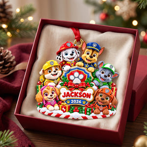 Holiday Rescue Squad Acrylic Ornament - Personalized Christmas Gifts 08tydh191026