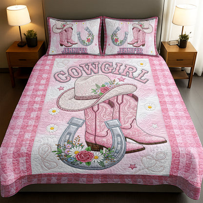 Rustic Cowgirl Quilt Bedding Set Special Line – Personalized Gifts For Cowgirl 04pgqn240725