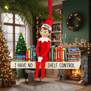 Funny Book Christmas Ornament, Personalized Gifts For Book Lovers 04qhta290825