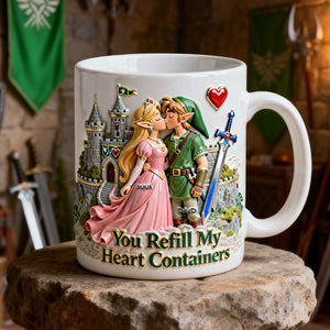 Fantasy Adventure Couple Coffee Mug - Personalized Gifr For Couples 05NALU140126