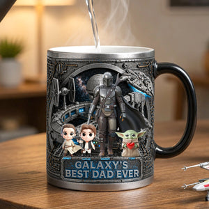 Outer Space Dad Camp Magic Mug - Personalized Gifts For Dad 06QHTN250426