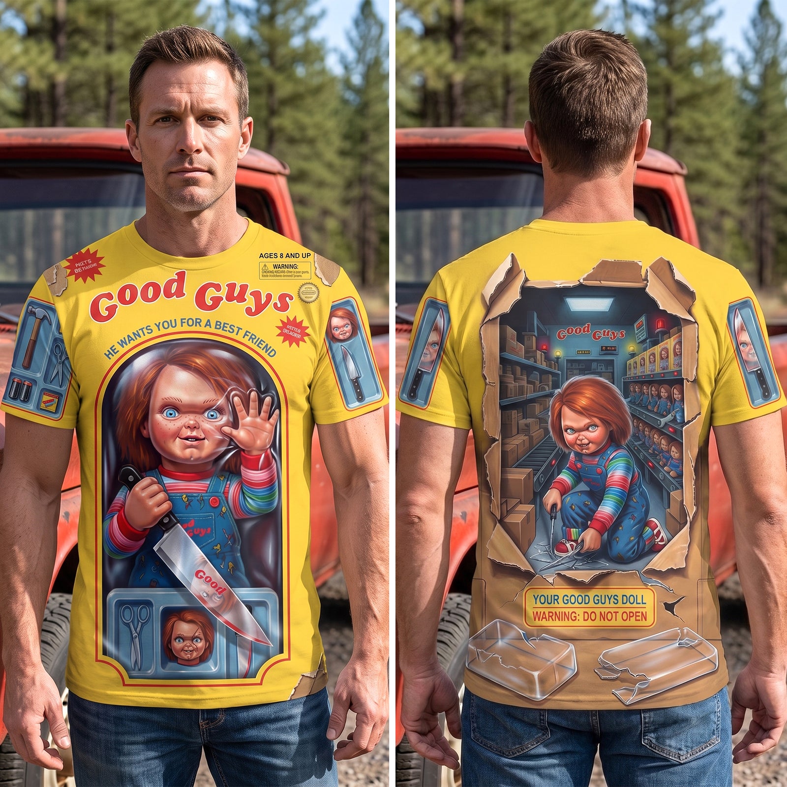 Good Friends Shirt - Personalized Gifts For Horror Lovers 05TYQN270726