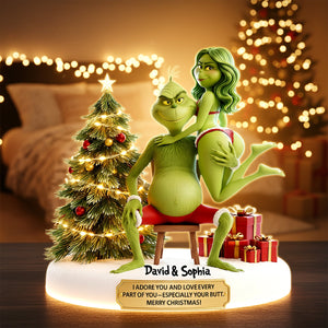 Mischievous Green Couples Light Box - Personalized Gift For Couples 07OHLU291025