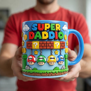 Fantasy Adventure Accent Mug - Personalized Gift For Dads 02nalu250426