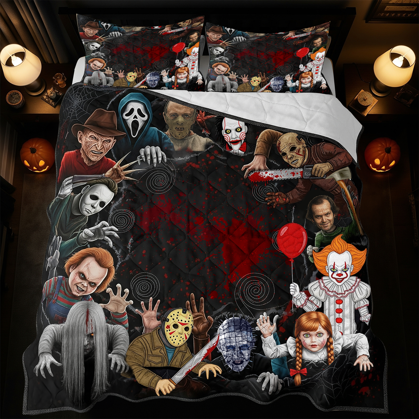 The Dead Rising Quilt Bed Set - Personalized Gifts For Horror Fans 02QHLU110825
