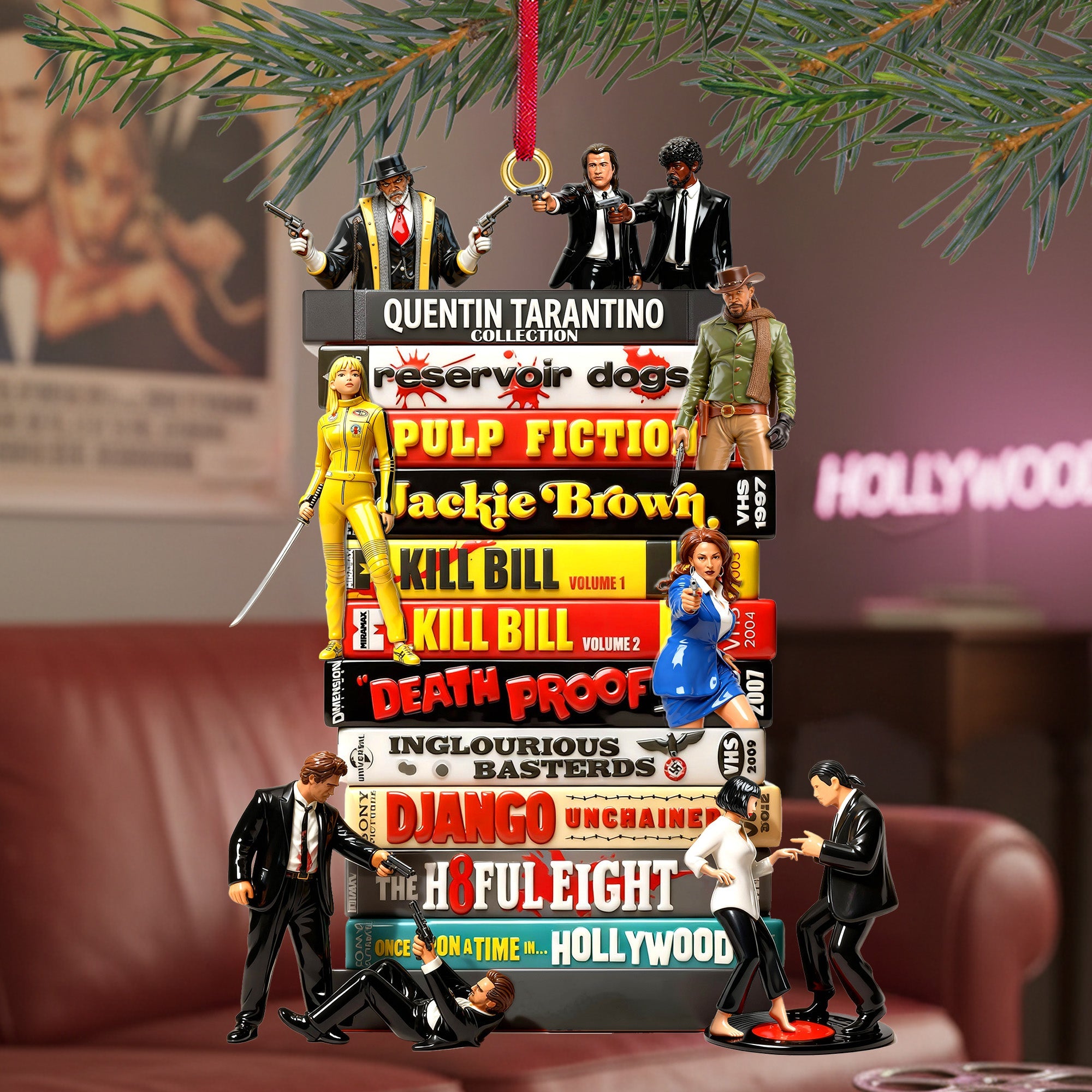 Legends Stack Christmas Ornament - Personalized For Cinematic Geek 02QHMG041125