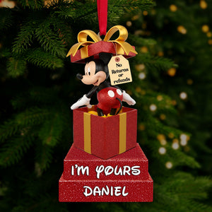 Couple's Sweet Moment Ornament - Personalized Christmas Gift For Couples 02HYLU240925