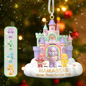 Cute Cubs Ornament - Personalized Gifts For Grandma, Mom Christmas Ornament 02NAMG041025