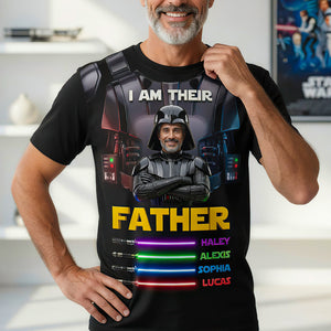 I Am The Father 3D Shirt - Custom Photo Gifts For Dads 02nadt050526