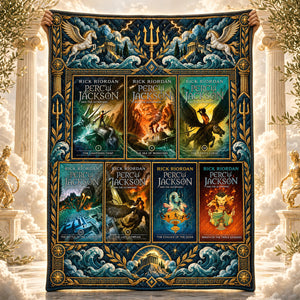 Epic Fantasy Book Collection Blanket - Personalized Gifts For Book Lovers 06nadt071026