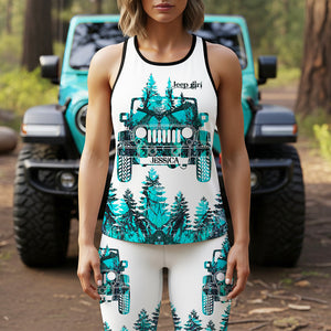 Off Road Set Hallow Tank Top & Leggings - Personalized Gifts For Off Road Lover 01ACDT240625