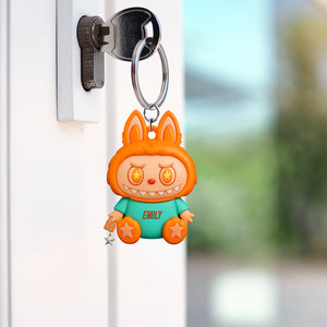 Cute Monster Keychain - Personalized Gifts For Music Lovers 04hyqn220825
