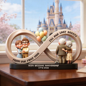 Our Love Story Acrylic Plaque - Personalized Gifts For Couple Plaque 03KIQN100226