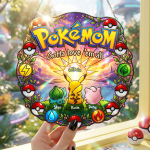 Adventure Mom's Love Suncatcher - Personalized Gifts For Moms 03pata080426