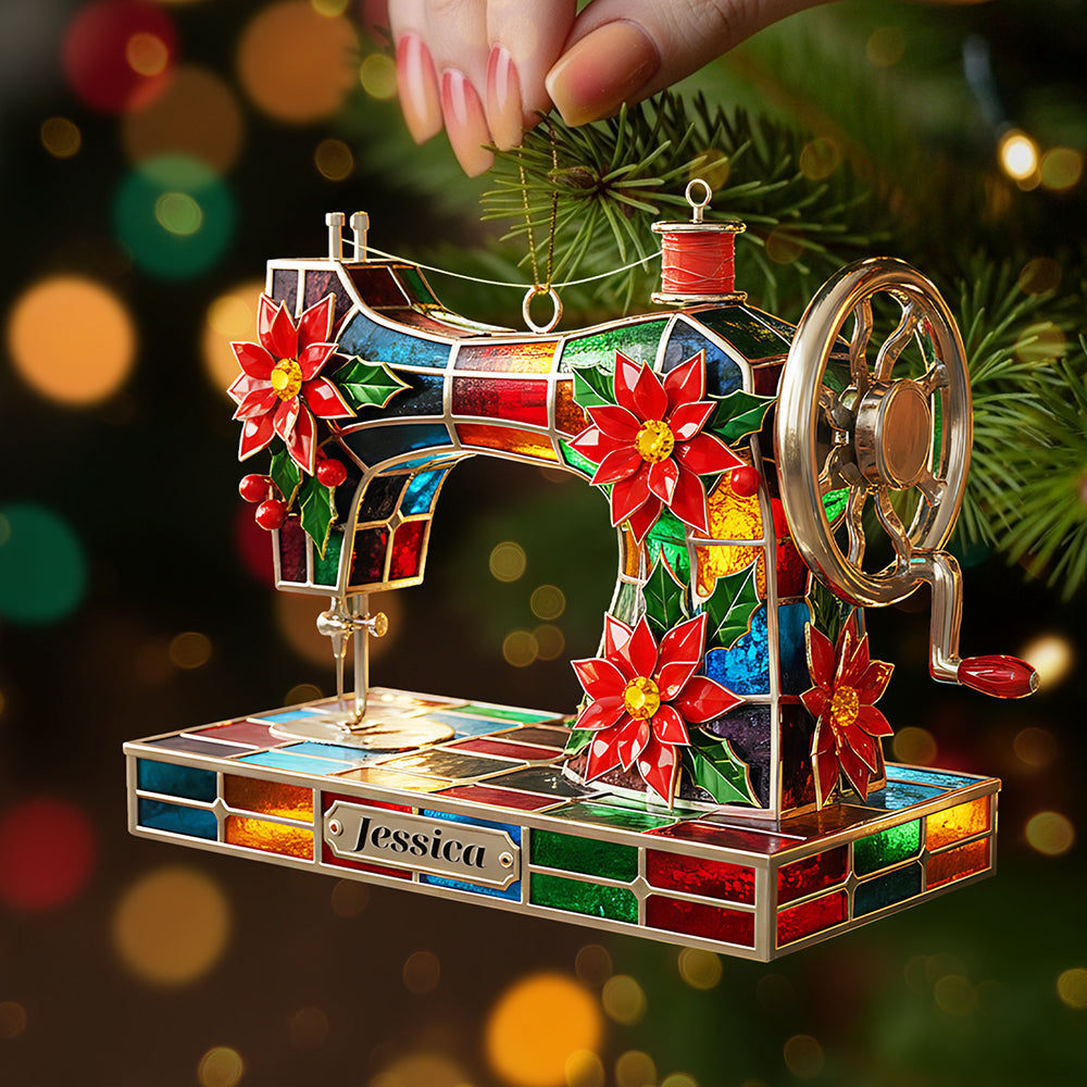 Personalized Gifts For Sewing Lovers Christmas Ornament 05pgta230925