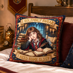 Enchanted Sleep Square Pillow Personalized Gifts for Fantasy Lovers 05TYDH150726