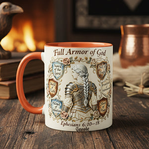 Armor Of God Coffee Accent Mug - Personalized Gifts For Christian 03pata261225