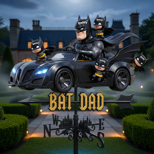 Night Guardian Dad Weather Vane - Personalized Gifts For Dads 01NAQN180526