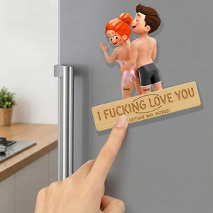 Have Fun Couple Fridge Magnet – Personalized Gifts for Couples 05qhqn271125