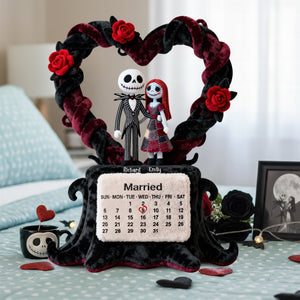 Spooky Couple Pillow  - Personalized Gifts For Couple 03toqn131225