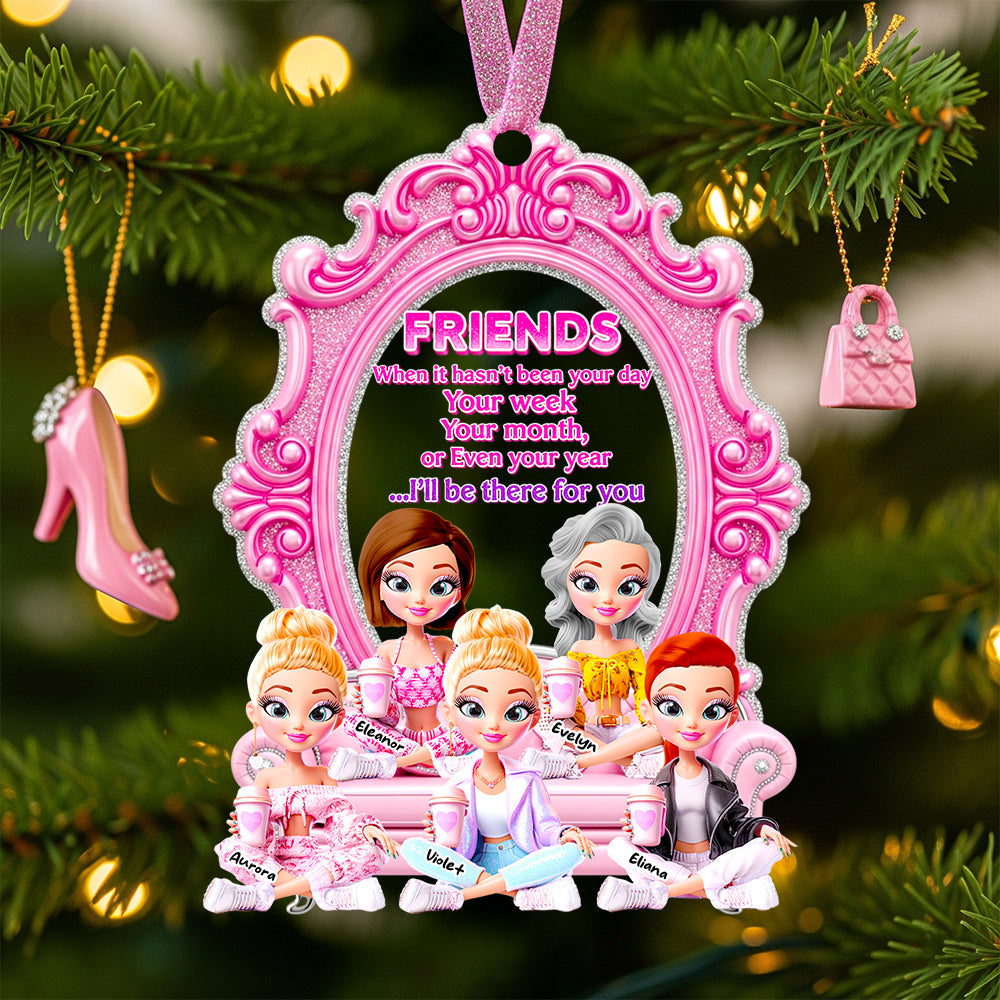 Besties Christmas Ornament Personalized Gifts For Besties 02TGDT140825