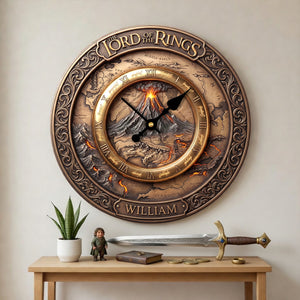 Epic Adventure Wall Clock Personalized Gifts For Epic Lovers 06KILU160326