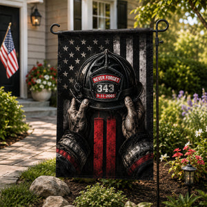 Heroic Firefighters Thank For The Sacrifices Memorial Garden Flag 02qhdh040826