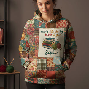 Sewing Book Shirt Personalized Gifts For Book & Yarn Lovers 05KIDT211125