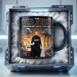 The Dad Jokes Magic Mug - Personalized Gifts For Dads 01nalu270426