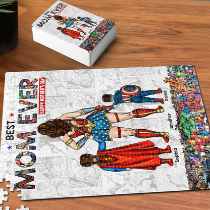 Personalized Gifts For Mom Jigsaw Puzzle 04qhqn220424pa Mother's Day - Jigsaw Puzzles - GoDuckee