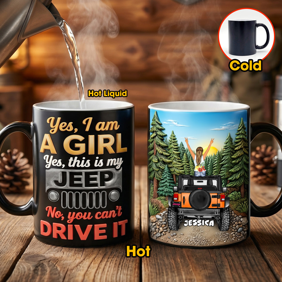 Adventure Together Magic Coffee Mug - Personalized Gifts For Off-road Lovers 01HUDH230426-Homacus