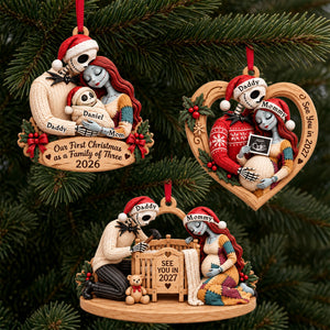 Our First Christmas Ornament - Personalized Gifts For Family 01TYLU231026
