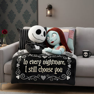 Gothic Love Couple Pillow Personalized Gifts For Couple 01OHDT161225