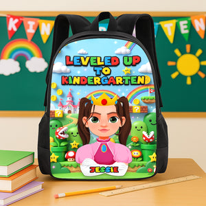 Leveled Up School Bag - Personalized Gifts For Kids 03nata290626
