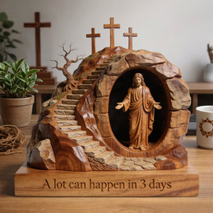 Jesus Easter Day Acrylic Plaque - Gifts For Jesus Lovers 03ohlu060326