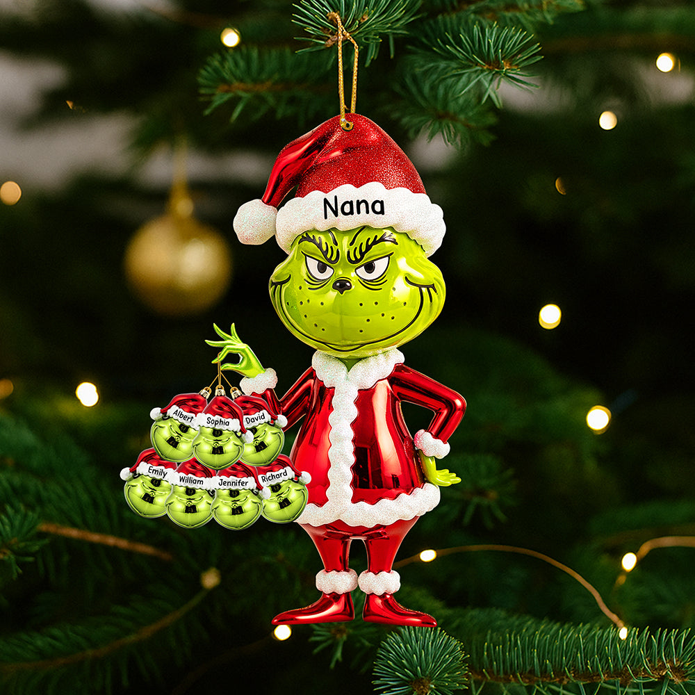 Funny Holiday Christmas Ornament - Personalized Gifts For Family 05pgqn150925