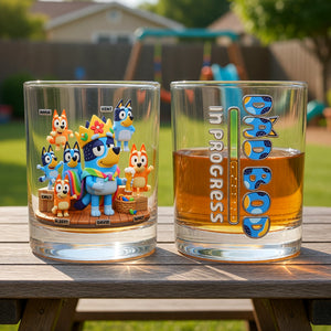 World's Best Dad Whiskey Glass - Personalized Gifts For Dad 05QHQN190526