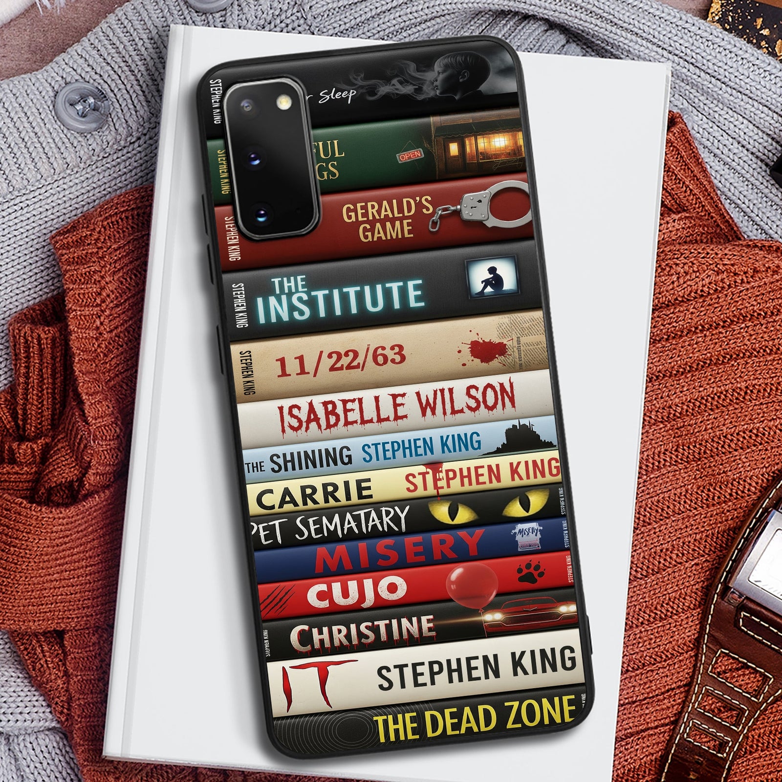 Scary Phone Case - Personalized Gifts For Horror Fans 02NADT050825