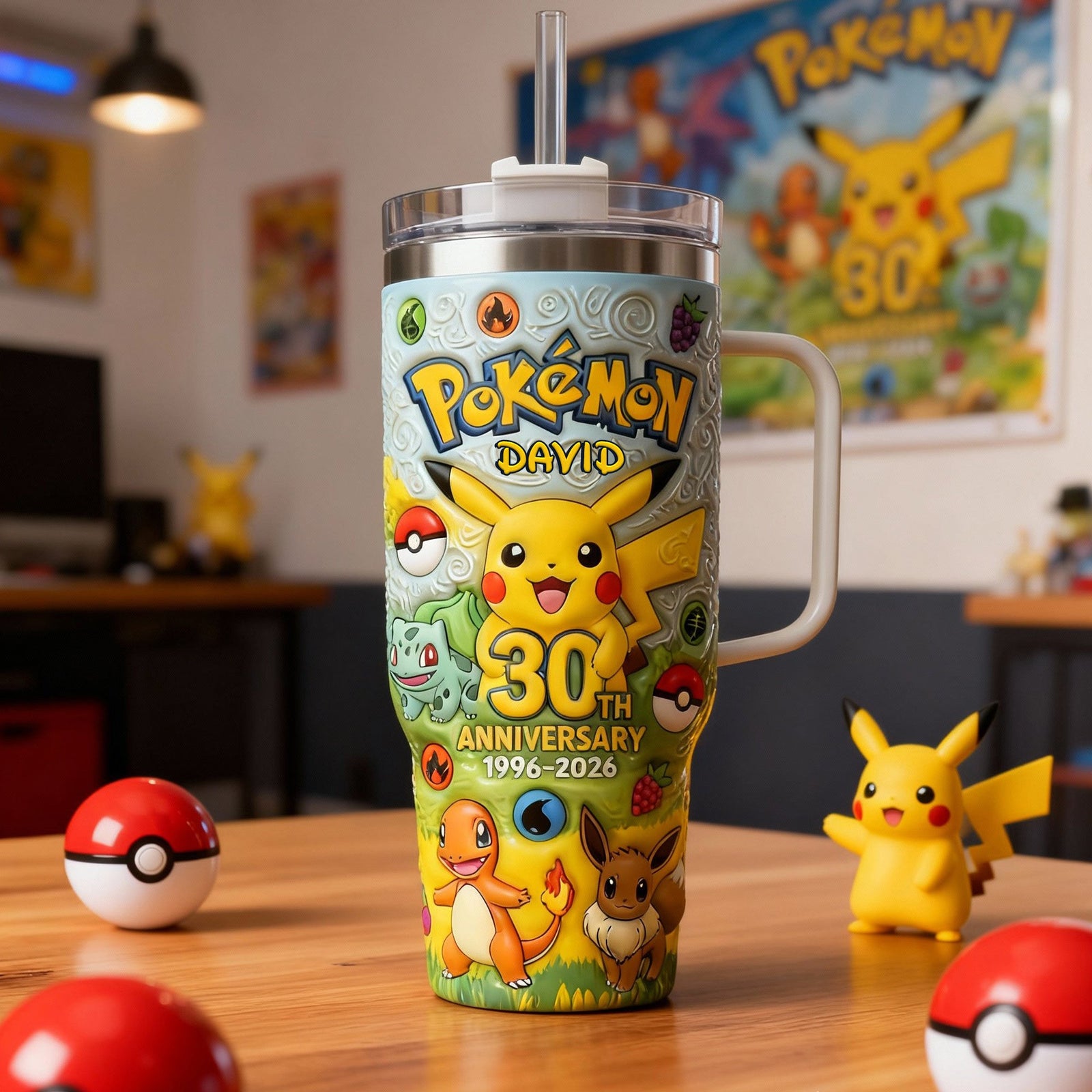 Celebrate 30th Pocket Creature 40 Tumbler - Personalized Gift 07TGLU170126