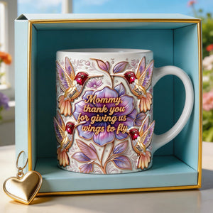 Hummingbirds Coffee Mug - Personalized Gifts For Mom 04paqn110426