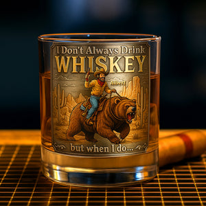 Wild Spirit Round Glass – Personalized Gifts For Cowfolk 02toqn260825