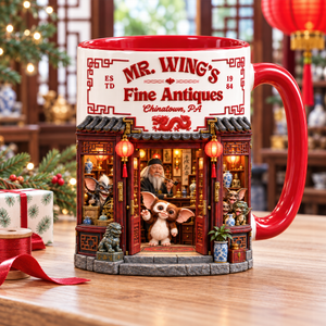 Mystic Shop Red Accent Mug, Personalized Gifts 03qhqn121026