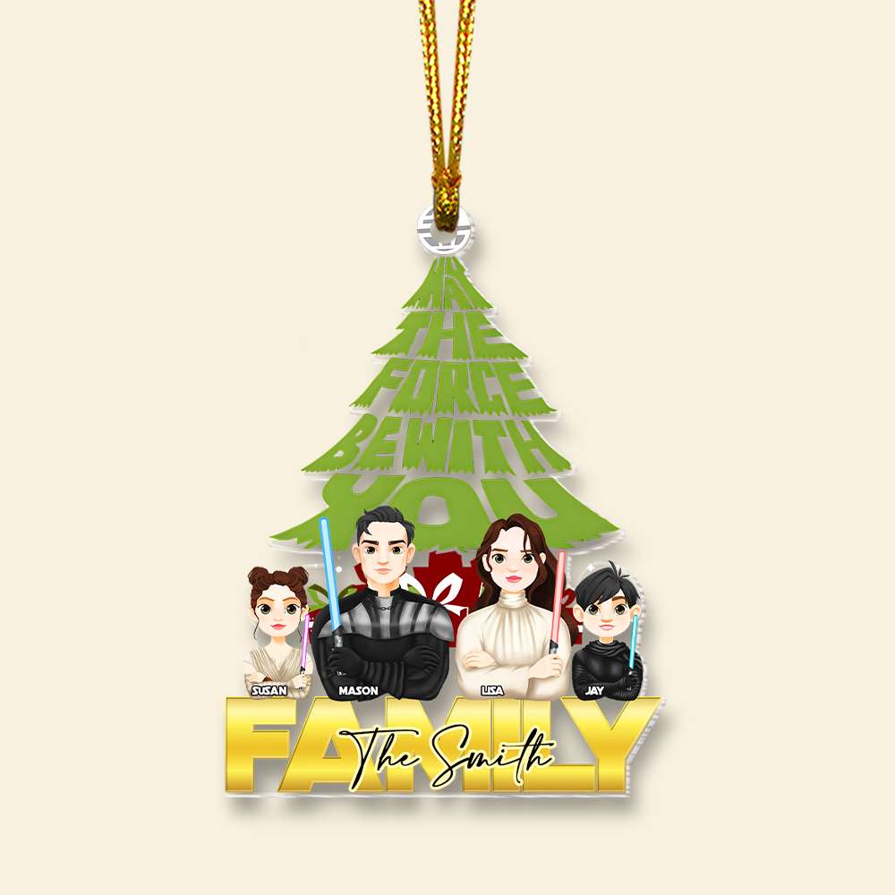Personalized Gift For Family Christmas Ornament 01TOMH021124HG - Ornament - GoDuckee